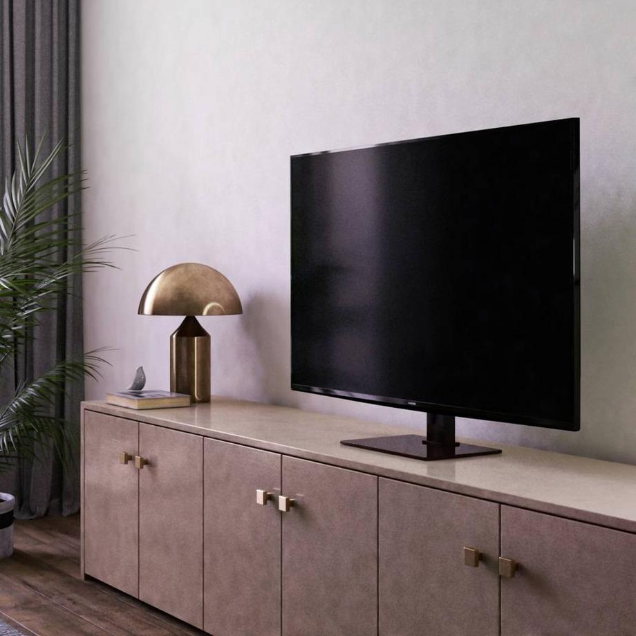 hama  TV-Standfuss, schwenkbar, höhenverstellbar, 165 cm (65″) bis 40 kg 