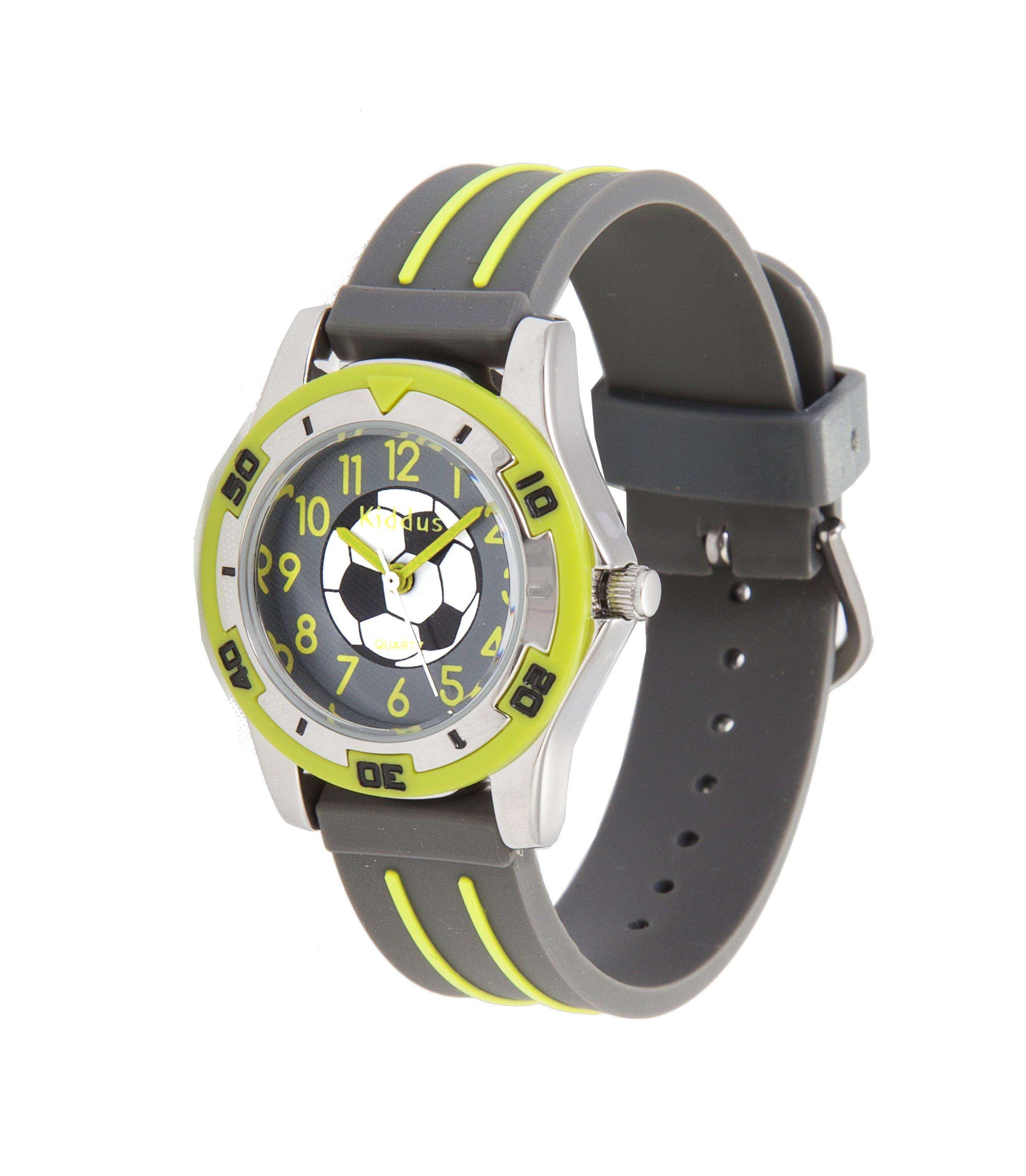 Image of The Sporty Football Green Kinderuhr Unisex Multicolor ONE SIZE