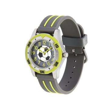 The Sporty Football Green  Kinderuhr