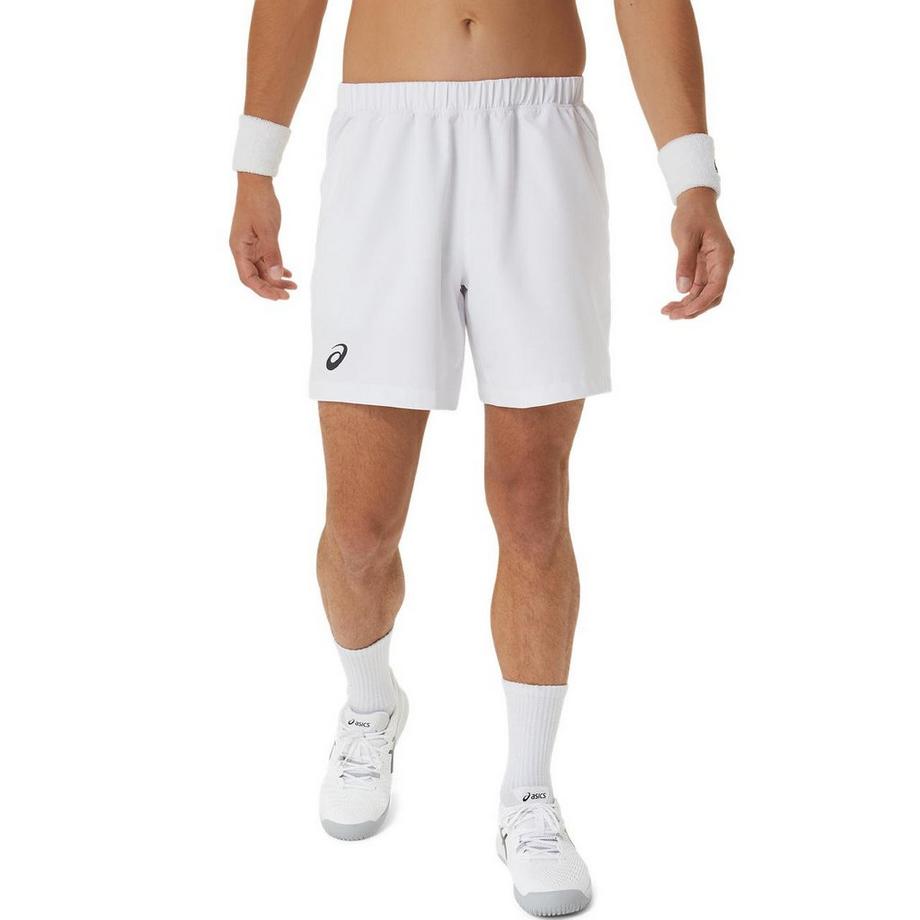 asics  Court 7in Short Homme Blanc 