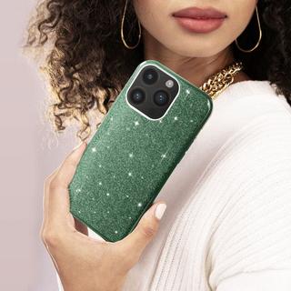 Avizar  Coque iPhone 14 Pro Max Paillettes Vert 