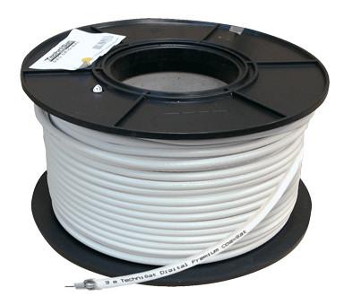 TechniSat  TechniSat 0001/3106 cavo coassiale 100 m Bianco 