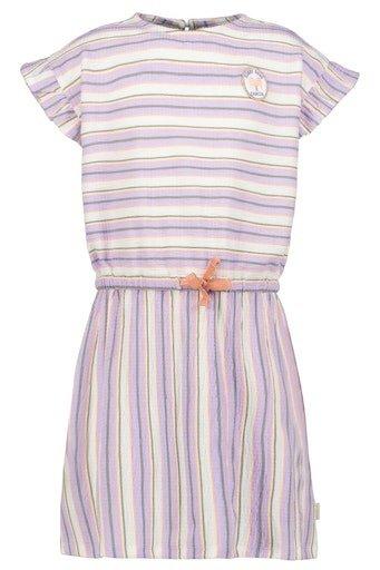 Image of Mädchen Kleid Gestreift Mädchen Violett 92/98
