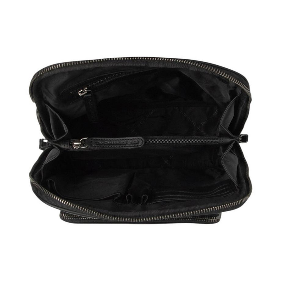 Chesterfield Floran Sac à dos en cuir noir  