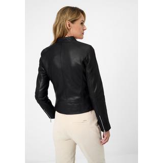 RICANO  Veste en cuir  Ciara, classique en cuir d'agneau ultra doux 