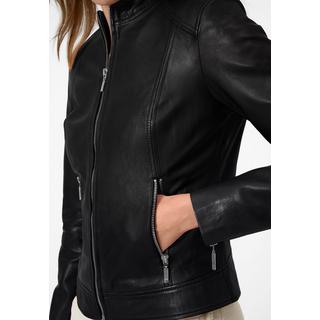 RICANO  Veste en cuir  Ciara, classique en cuir d'agneau ultra doux 