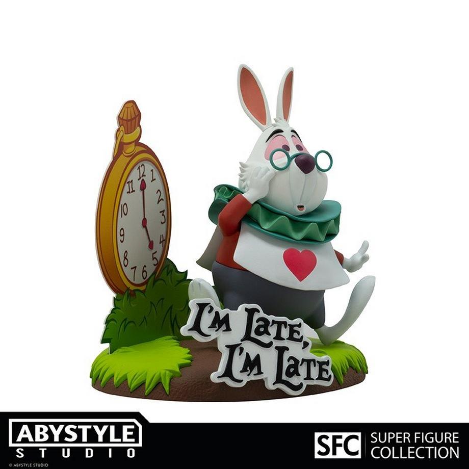 Abystyle  ST Disney Alice in Wonderland White Rabbit 10cm 