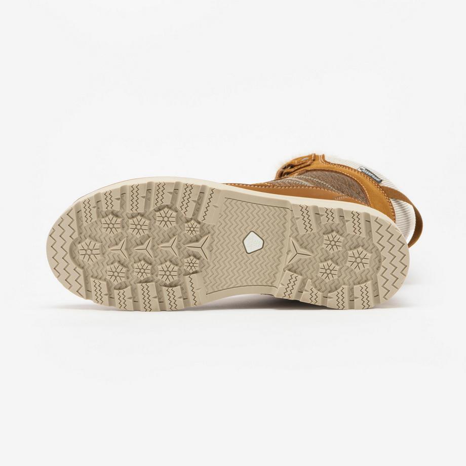 QUECHUA Bottes de neige cuir  