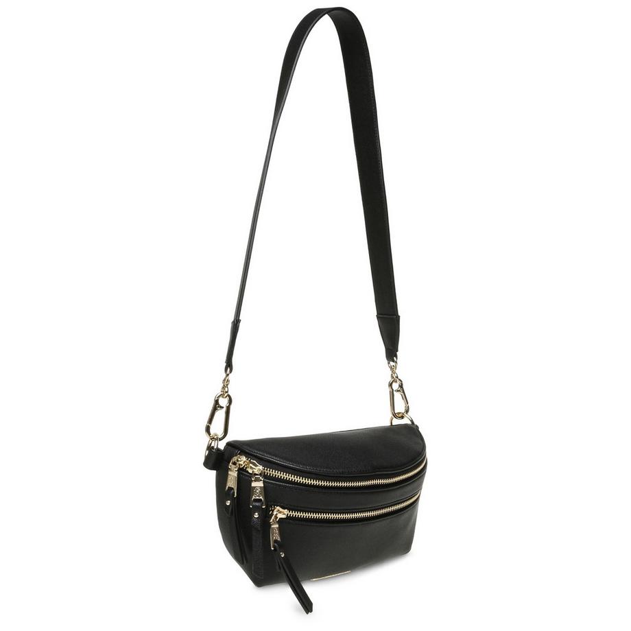 STEVE MADDEN Sac banane noir avec mini sac amovible  