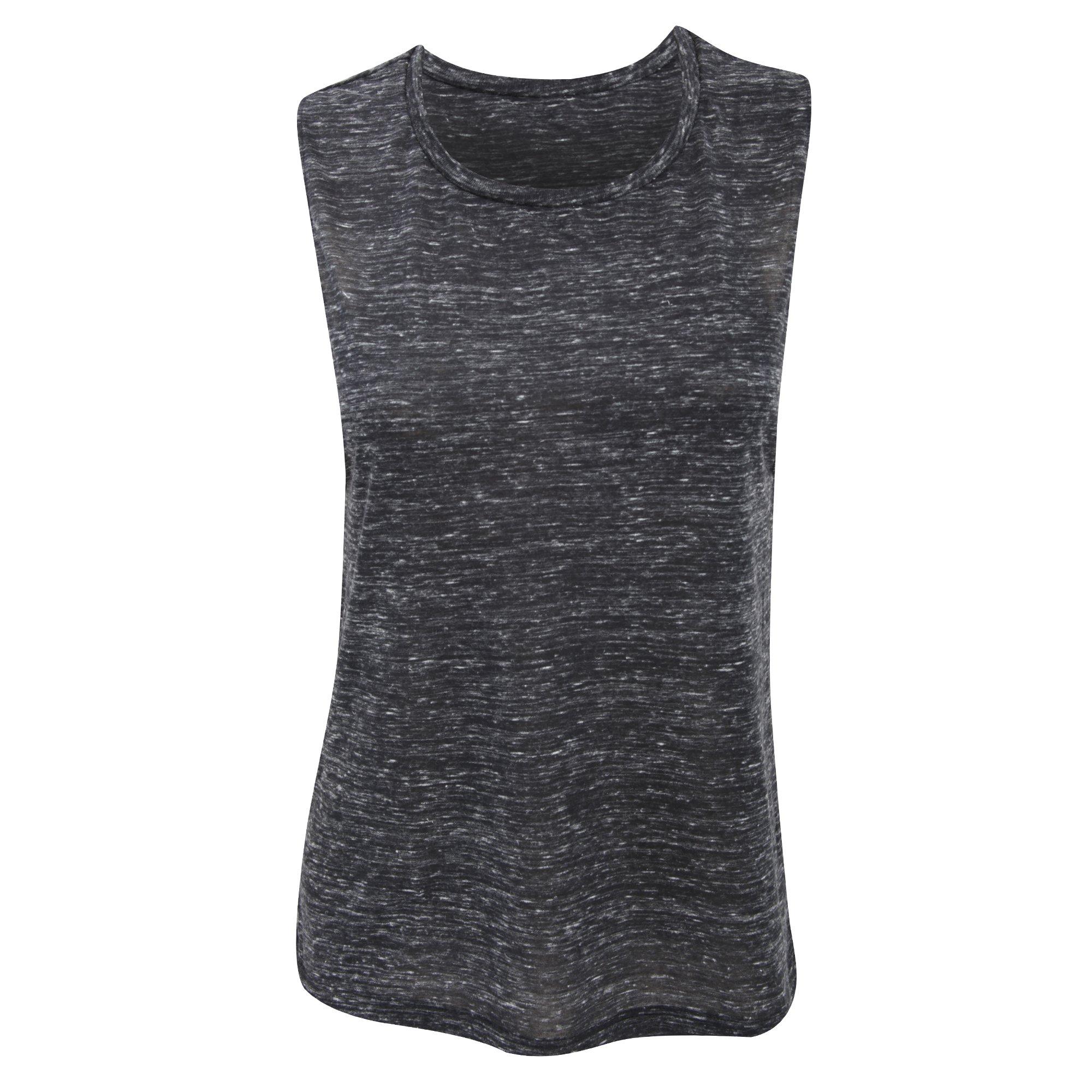 Image of Bella Top Mit Rundhalsausschnitt, Ärmellos Unisex Schwarz M