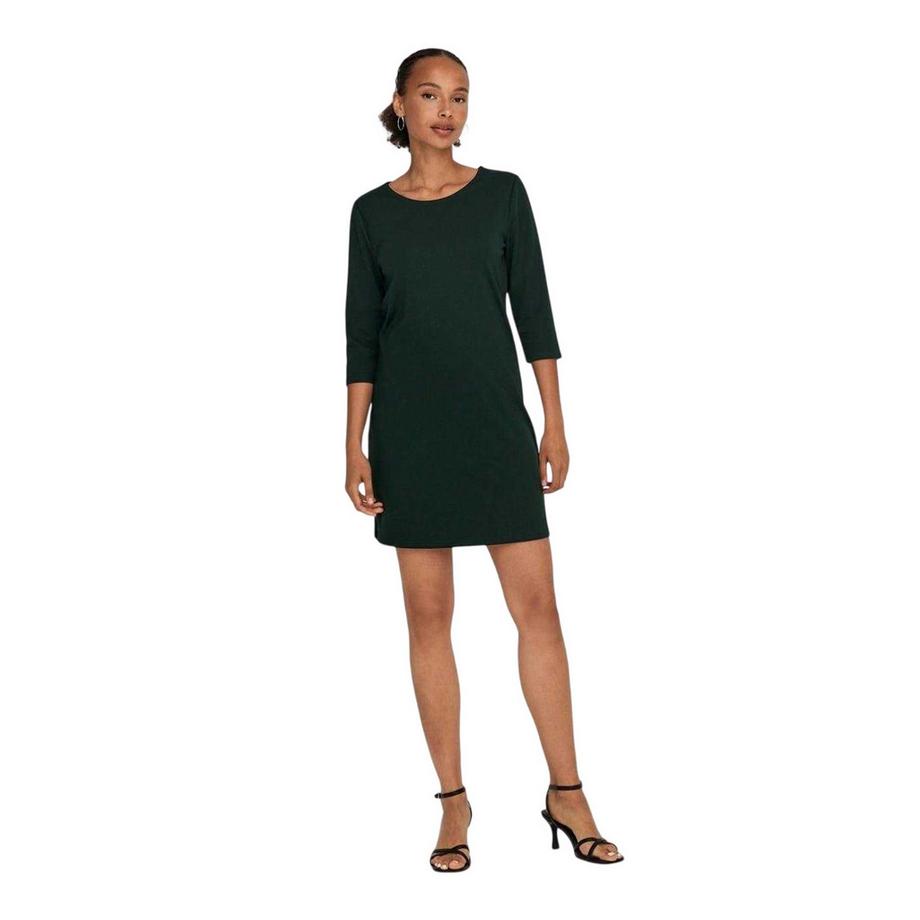 ONLY Brill Minikleid, Rundhalsausschnitt  