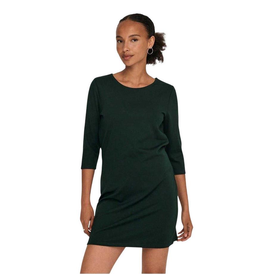 Brill Minikleid, Rundhalsausschnitt