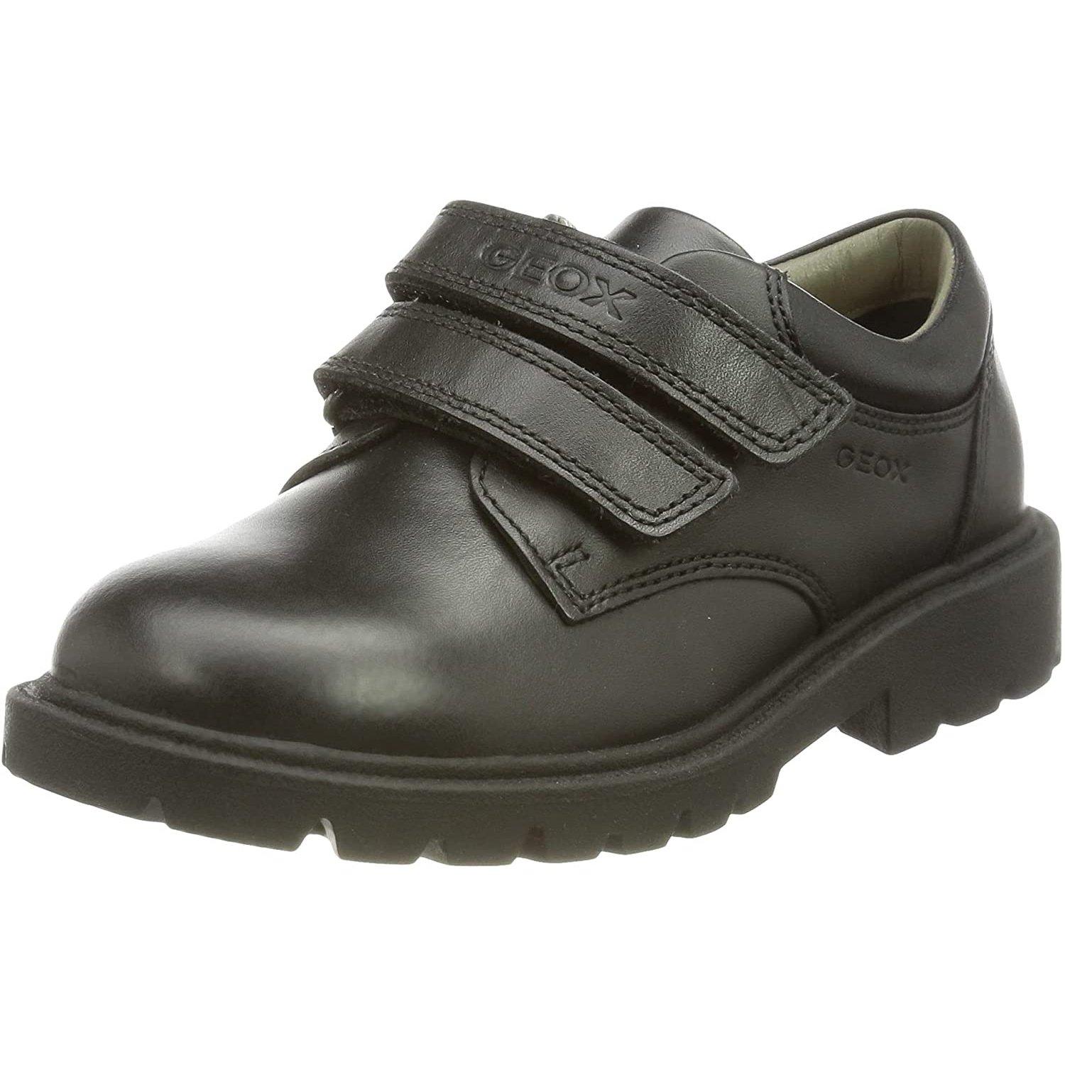 Image of Schuluniformschuhe Shaylax, Leder Unisex Schwarz 36