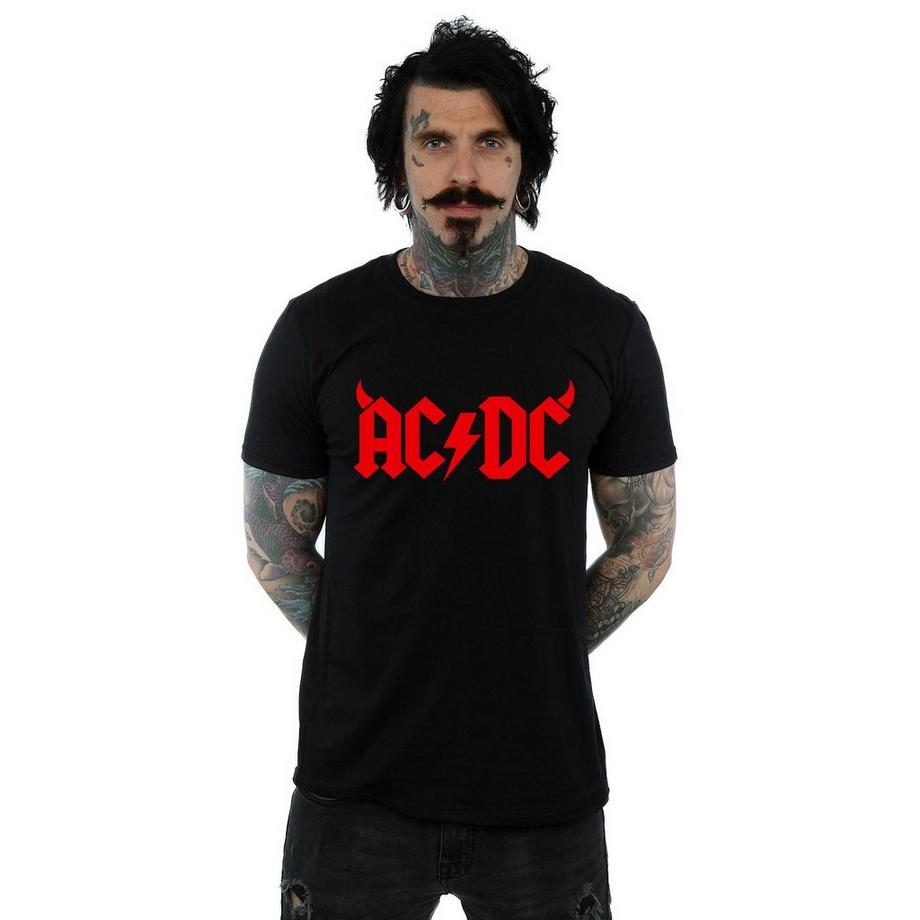 AC/DC ACDC Logo Imprimé T-Shirt  