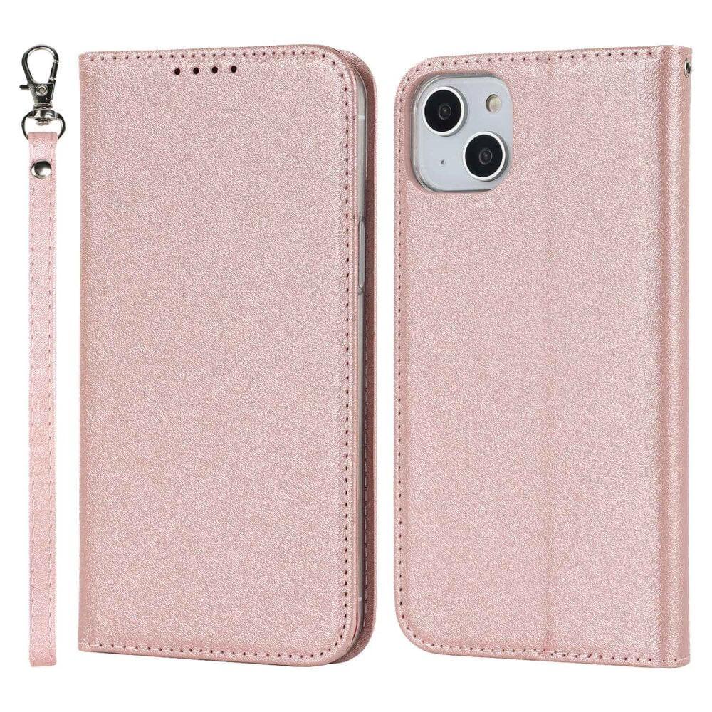 Cover-Discount  iPhone 14 - Silk Texture Flip Case or 