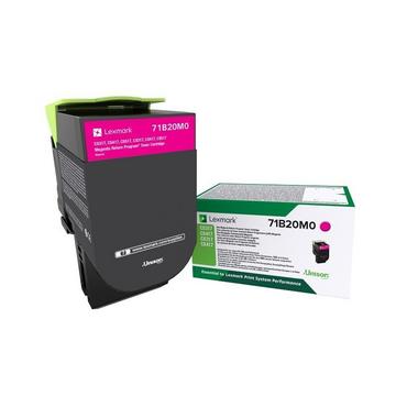 LEXMARK Toner-Modul return magenta 71B20M0 CS31/41/51x 2300 Seiten