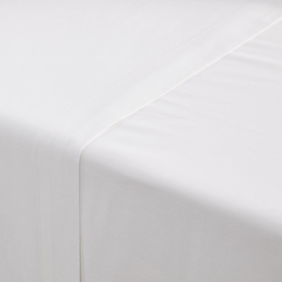 La Redoute Intérieurs Scenario Drap Plat Uni en Coton Biologique  