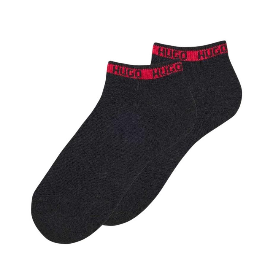 HUGO Chaussettes Mi Mollet Mélange Coton Lot de 2  