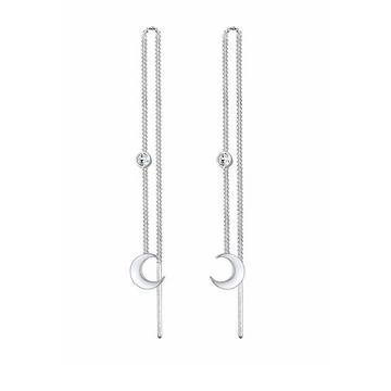 Ohrringe Halbmond Kristall