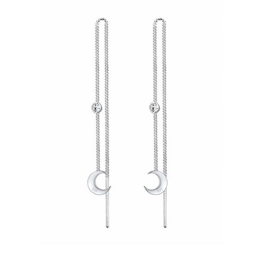 Elli  Ohrringe Halbmond Kristall 