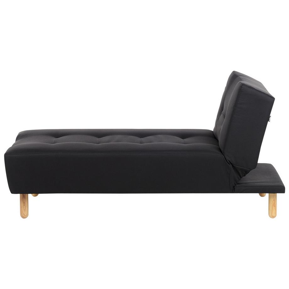 Beliani Chaiselongue aus Stoff Retro ALSTEN  