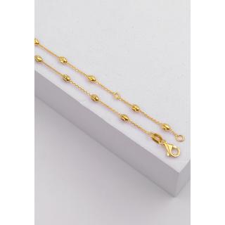 MUAU Schmuck  Collier Gelbgold 750 Akoya Perle 8-8.5mm 