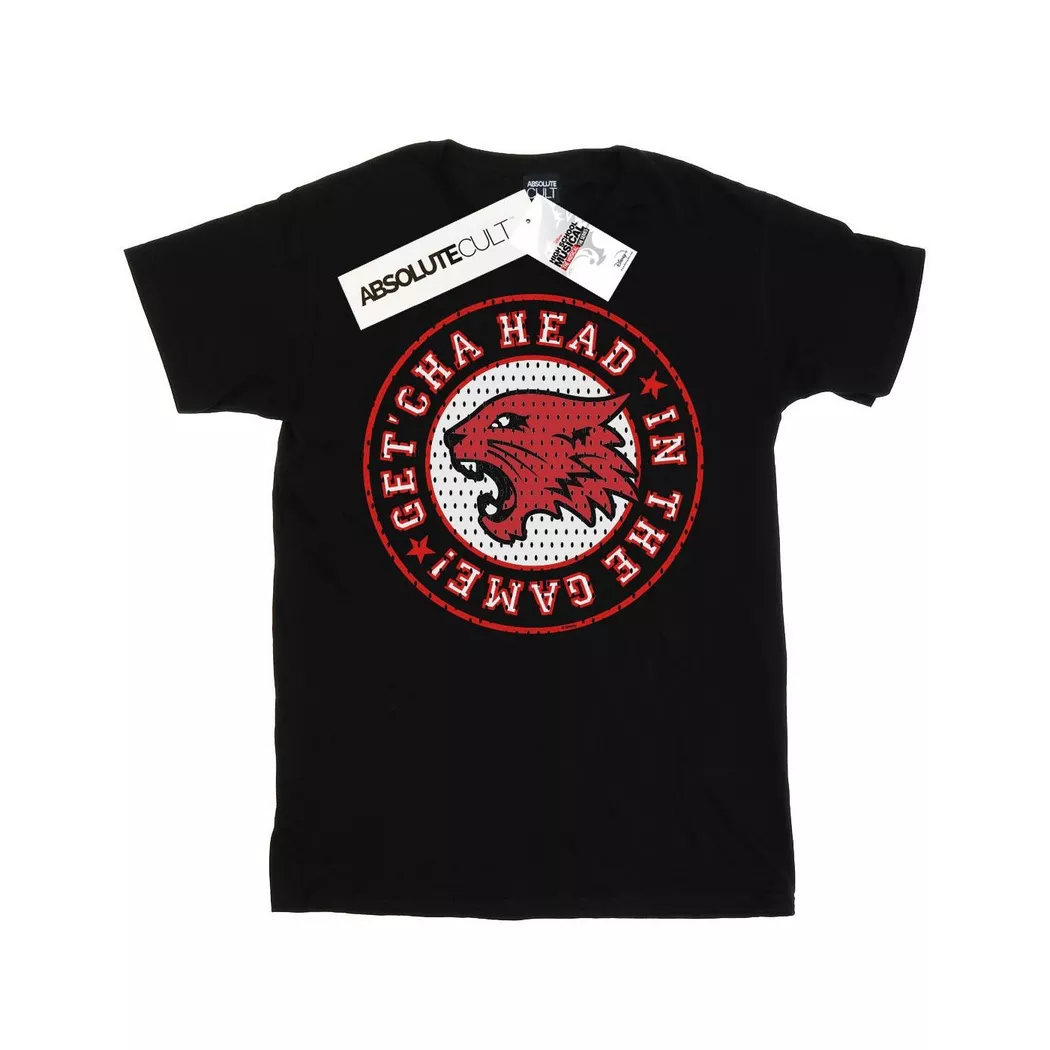 Disney - High School Musical The Head In Game TShirt, für Damen, Schwarz, Größe XL