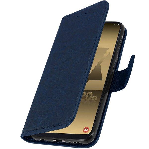 Avizar  Custodia Flip Galaxy A20e Blu 