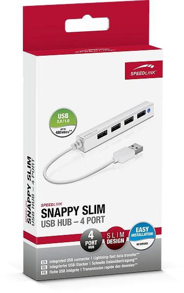 SPEEDLINK  SPEEDLINK SNAPPY SLIM 480 Mbit/s Weiß 