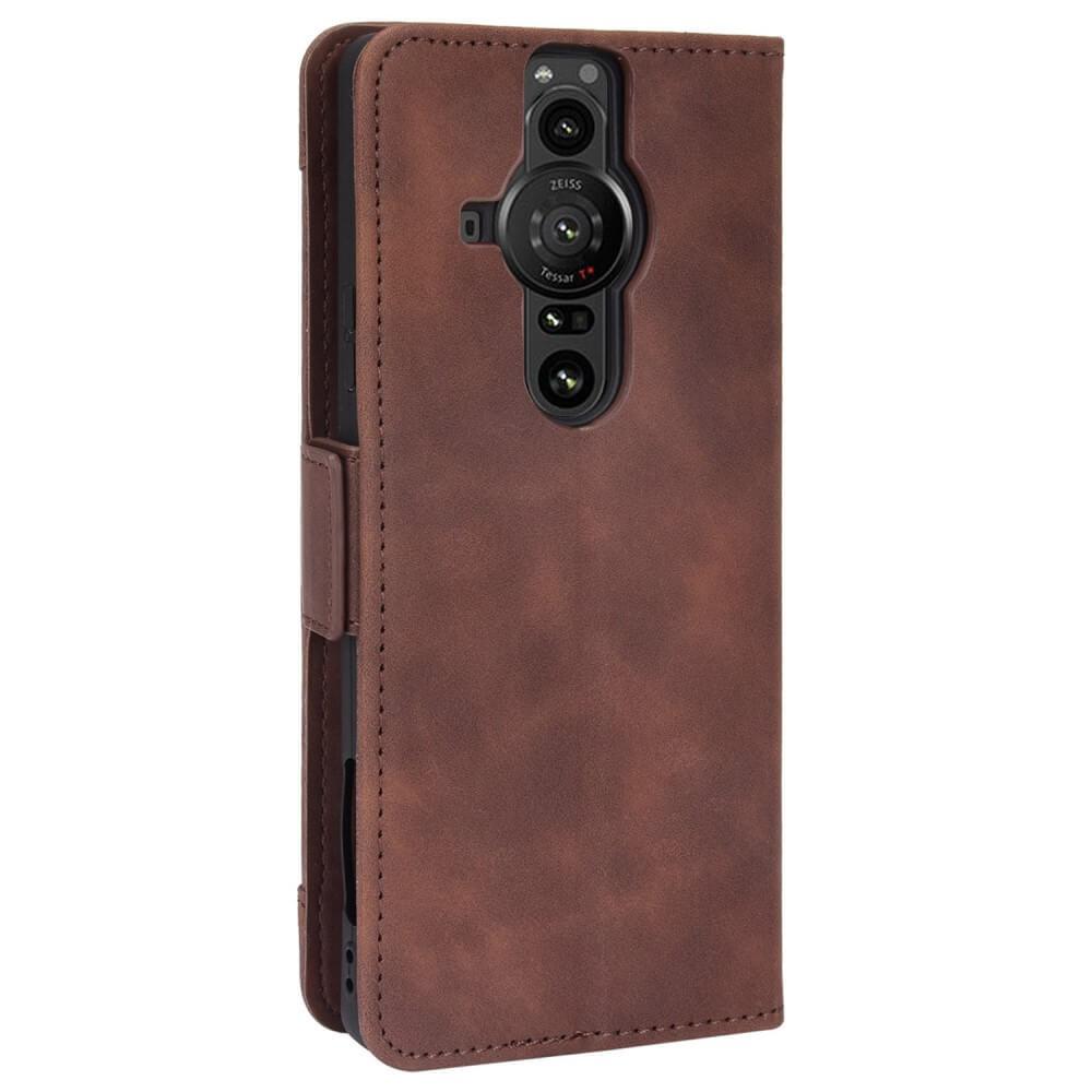 Cover-Discount  Sony Xperia Pro-i - Etui Mit Vielen Kartenfächer 