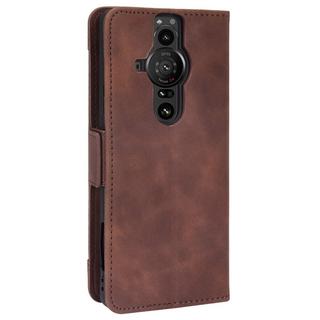 Cover-Discount  Sony Xperia Pro-i - Etui Mit Vielen Kartenfächer 