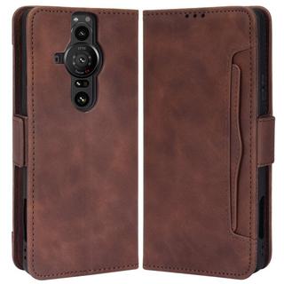 Cover-Discount  Sony Xperia Pro-i - Etui Mit Vielen Kartenfächer 