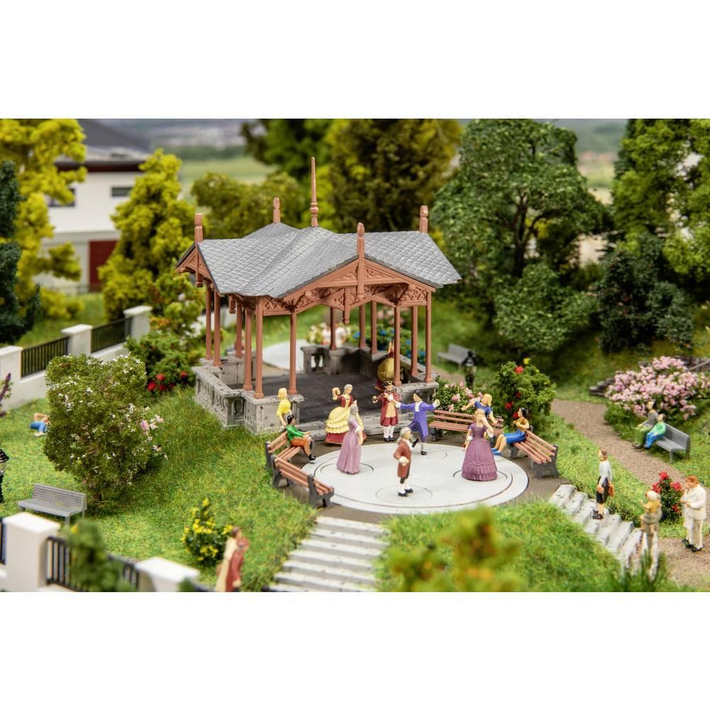 FALLER  Pavillon de musique H0 avec figurines dansante 