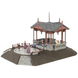 FALLER  Pavillon de musique H0 avec figurines dansante 