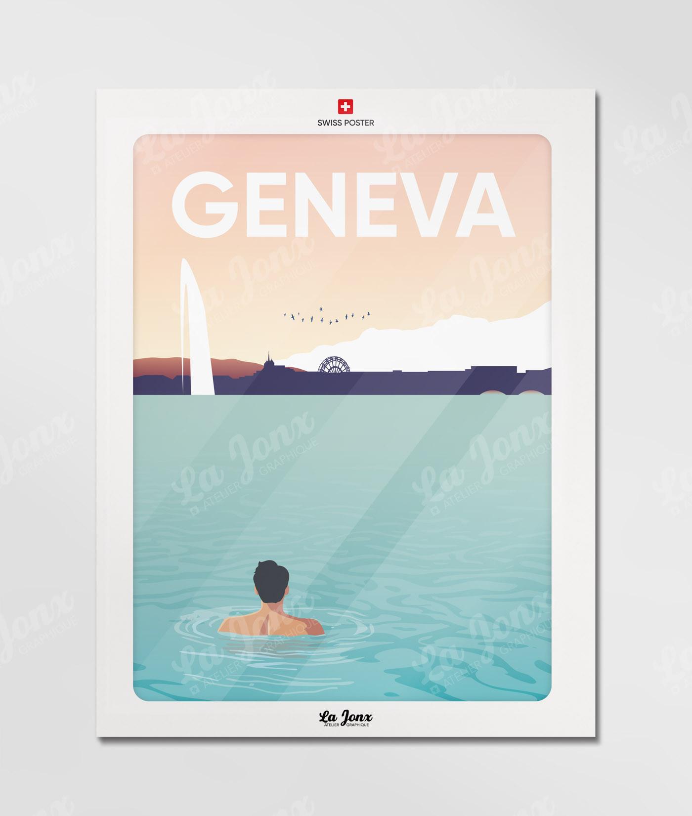 La-Jonx Men of Geneva - Poster  