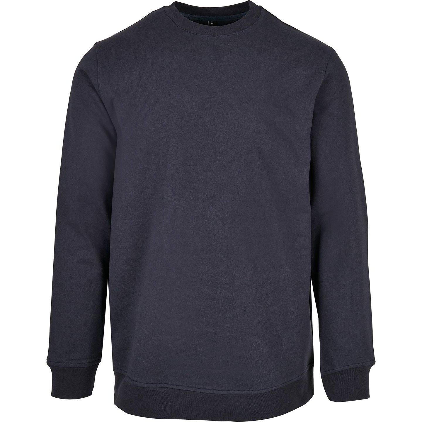 Image of Basic Crew Neck Sweatshirt Herren Marine 5XL