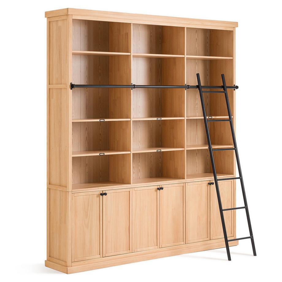 La Redoute Intérieurs  Bücherwand mit Leiter Dario 