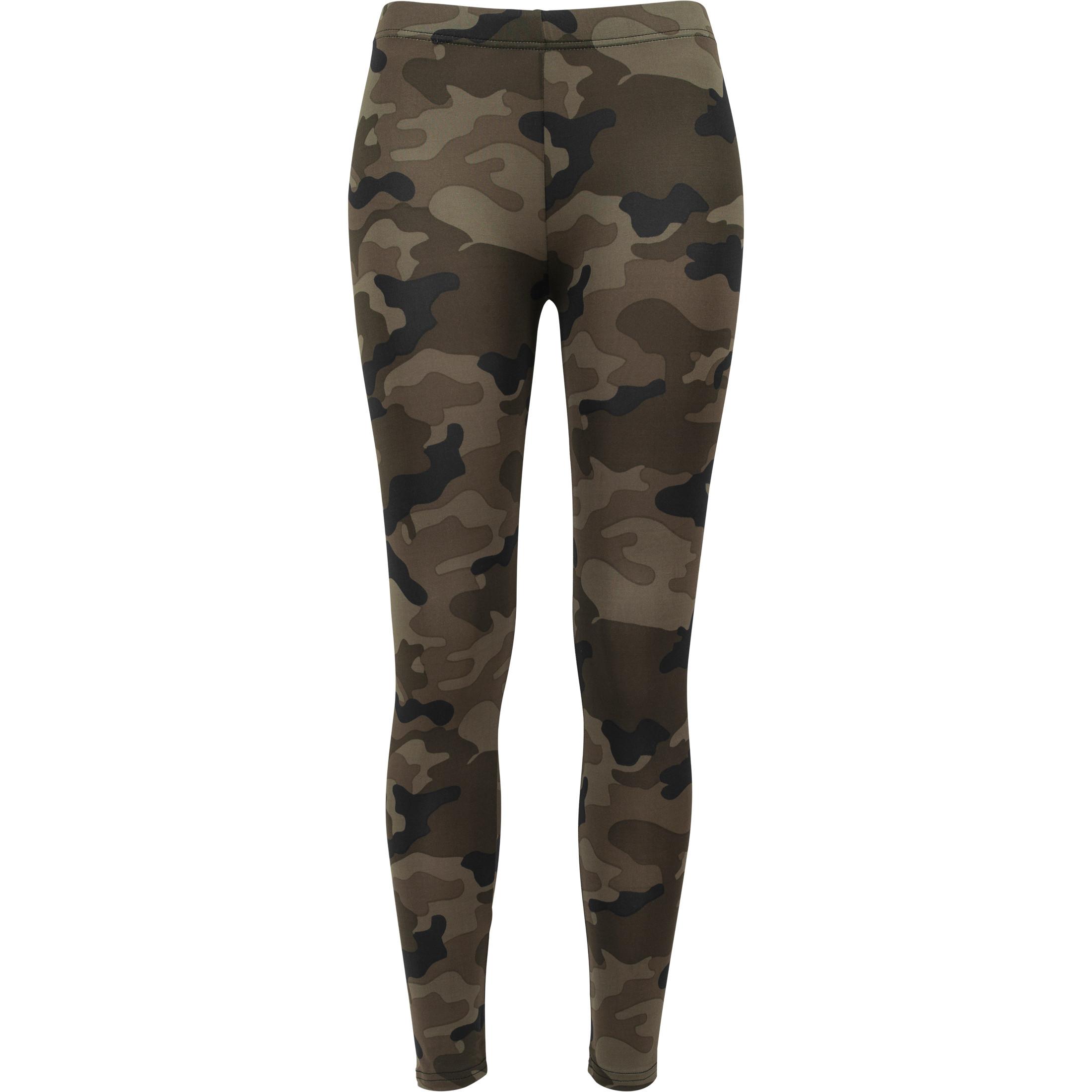 Image of Leggings Frau Urban Classic Skinny Unisex Militärgrün XS