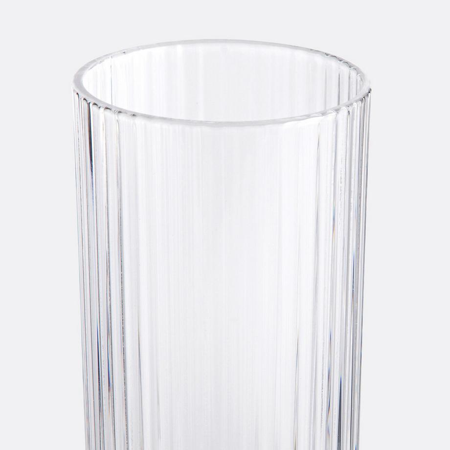 La Redoute Intérieurs 6er-Set Sektgläser Ostri mit Rillenstruktur  