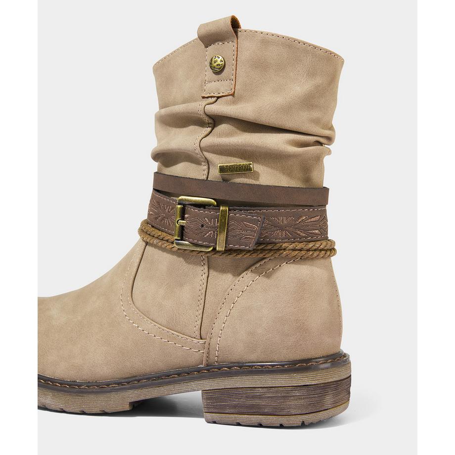 Joe Browns  Bottines à motifs tissés avec sangle à boucle 