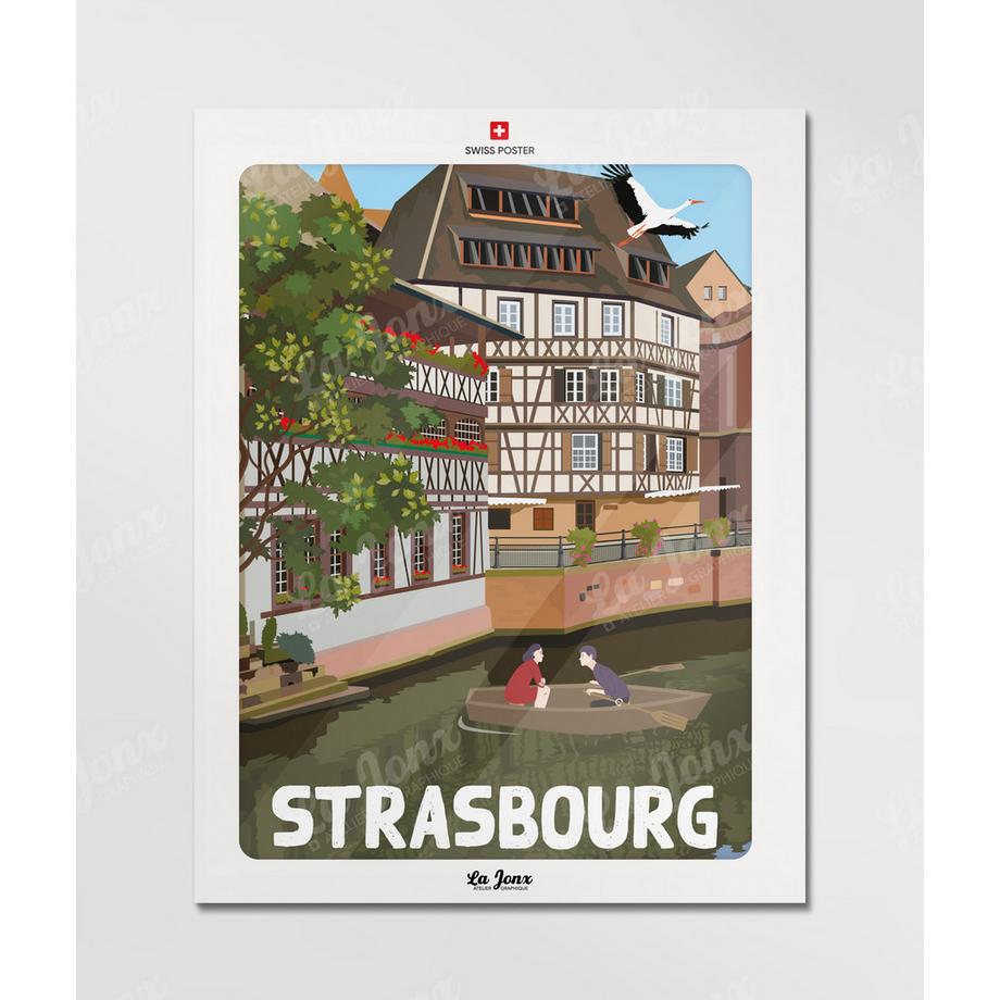 La-Jonx Affiche de Strasbourg  