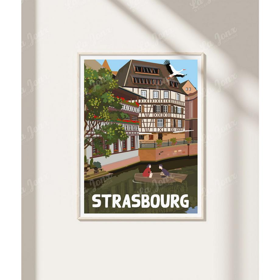 La-Jonx Affiche de Strasbourg  
