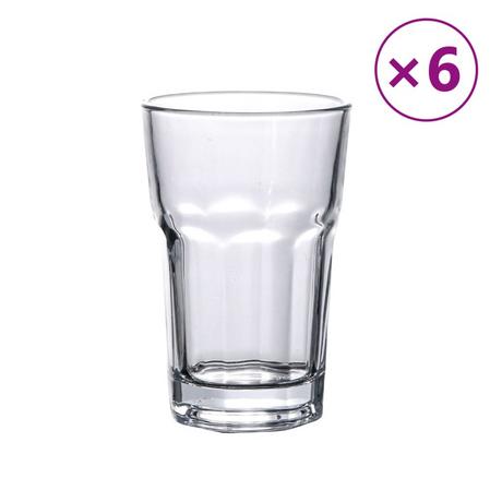 VidaXL Verre à bière verre  