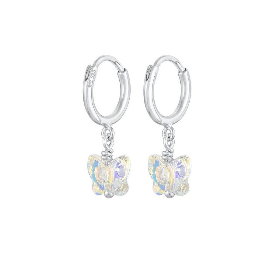 Ohrringe Creolen Schmetterling