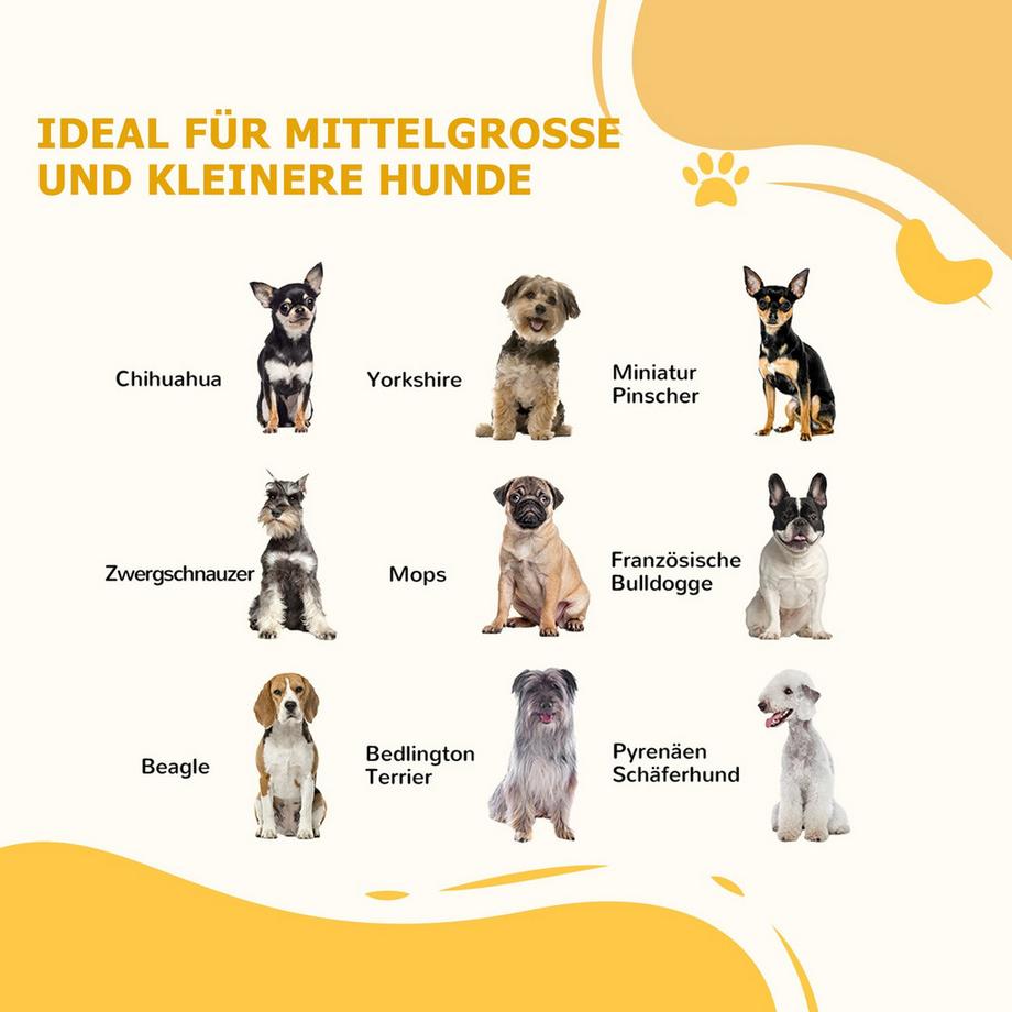 Northio  Hunde Absperrgitter Türschutzgitter Klappbar Hundegitter Ständer 3 Platten Treppenschutzgitter Weiß 154X30X80Cm 