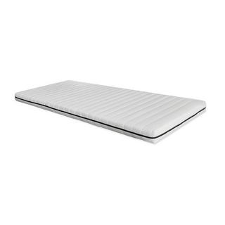 Vente-unique Ensemble 90 x 190 cm sommier + matelas mousse déhoussable ép.10cm - NASUS de DREAMEA  