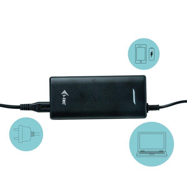 i-tec  Universal Charger USB-C PD 3.0 + 1x USB 3.0, 112 W 