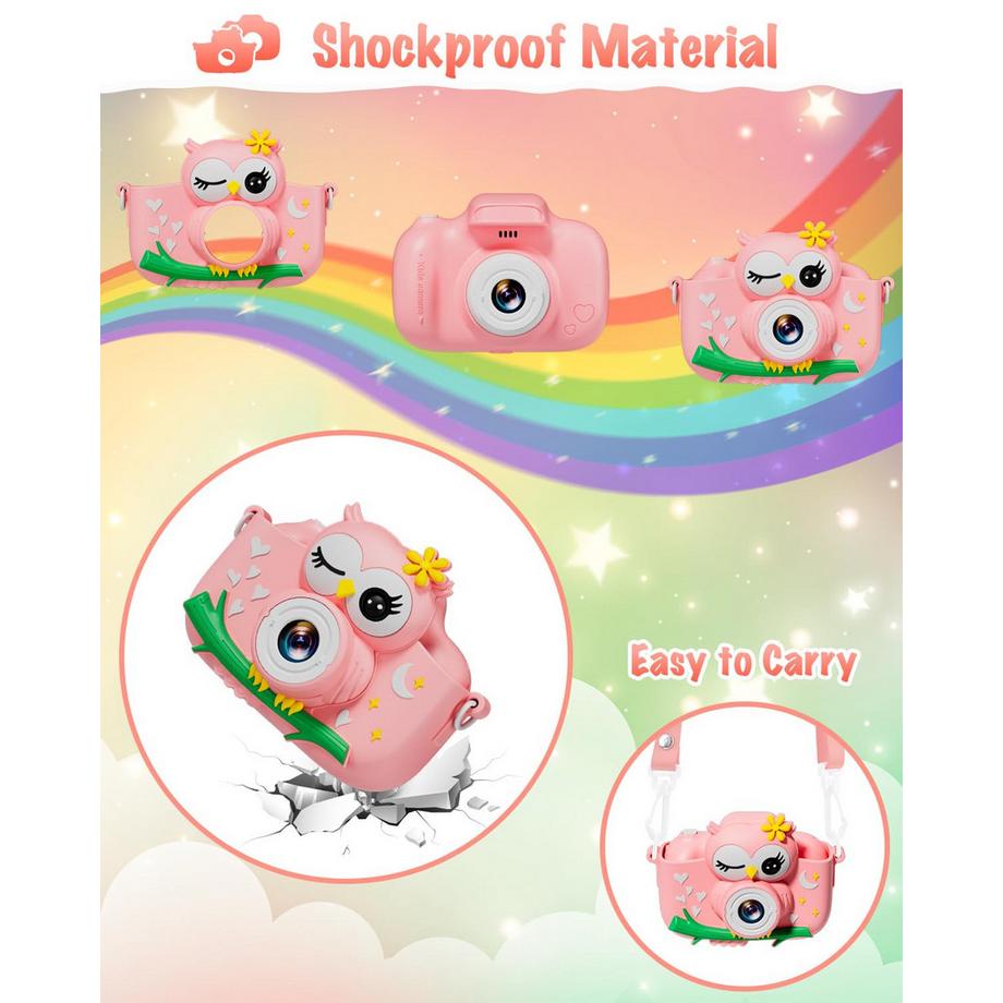 Activity-board  Appareil photo pour enfants, écran d'appareil photo pour enfants, appareil photo numérique pour enfants 