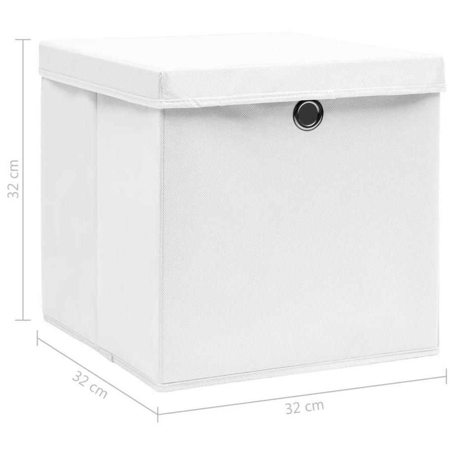 VidaXL Boîte de rangement tissu  