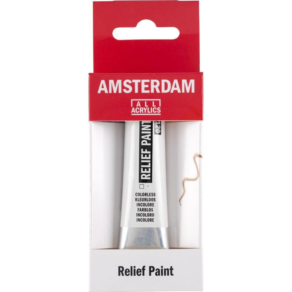 Image of Amsterdam 58041201 Acrylfarbe 20 ml Farblos Röhre Weiss
